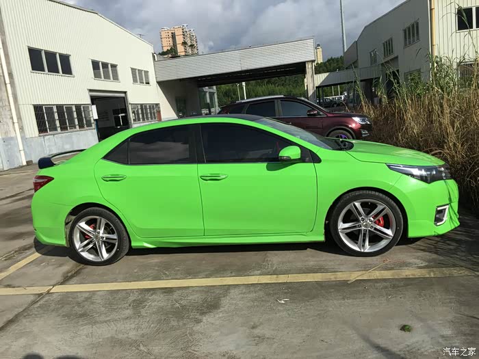 重新发布14款卡罗拉gl苹果绿认证作业