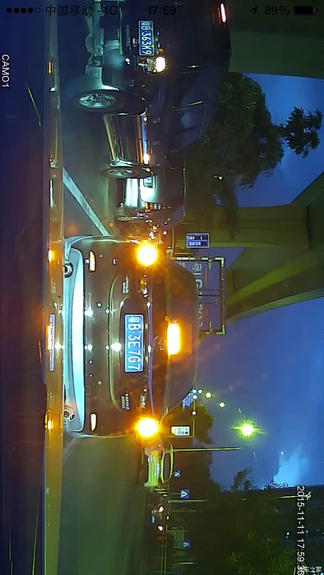 看下这个夜视效果如何?高感光的cmos画面