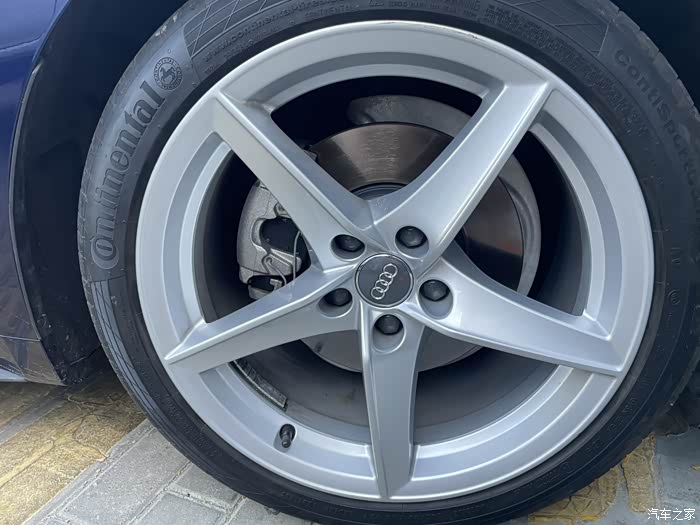 奥迪a518寸原厂轮毂