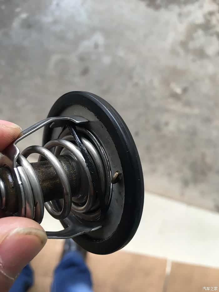 8舒适版本节温器损坏!