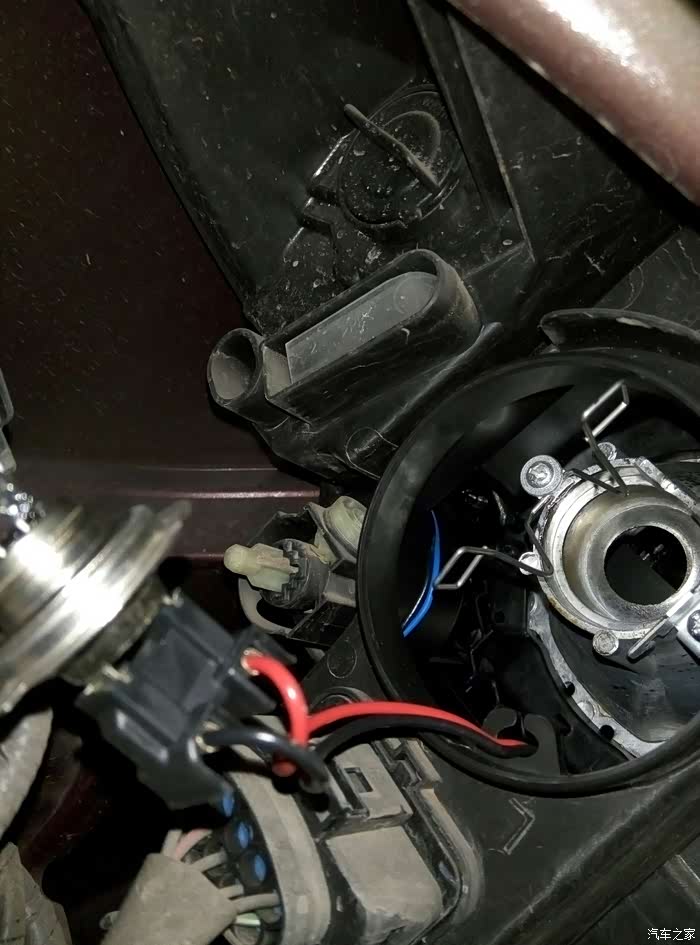 近光灯更换led大灯作业说下感受