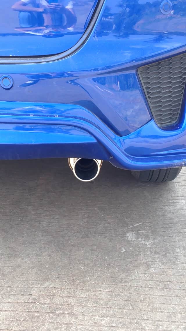 gk5换hks尾段排气!