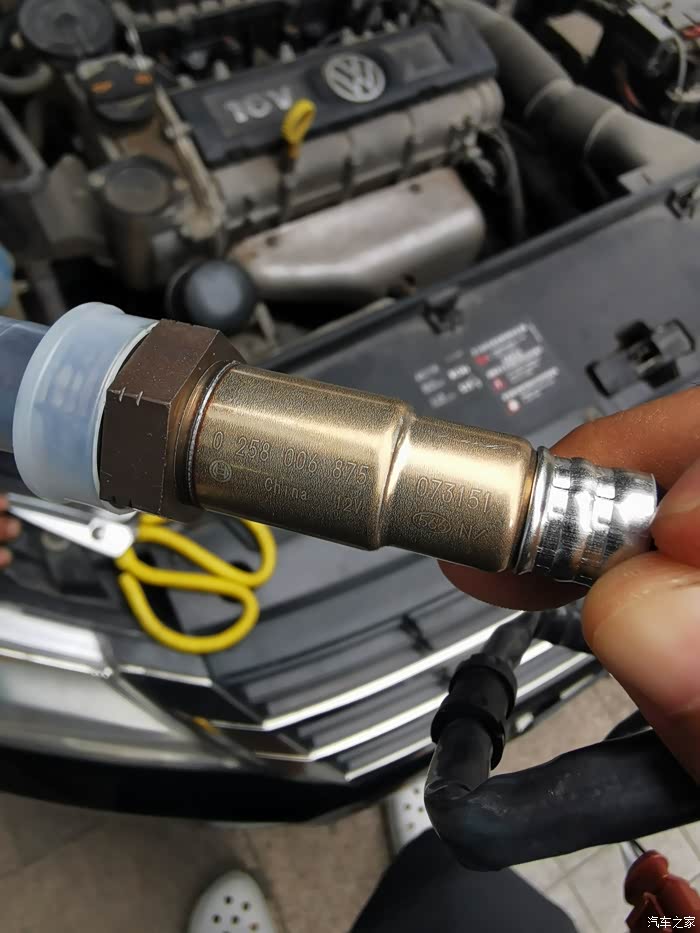 13款朗逸改款风尚前氧传感器