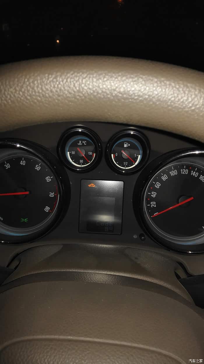 别克英朗gt报警信息加冷却液温度高