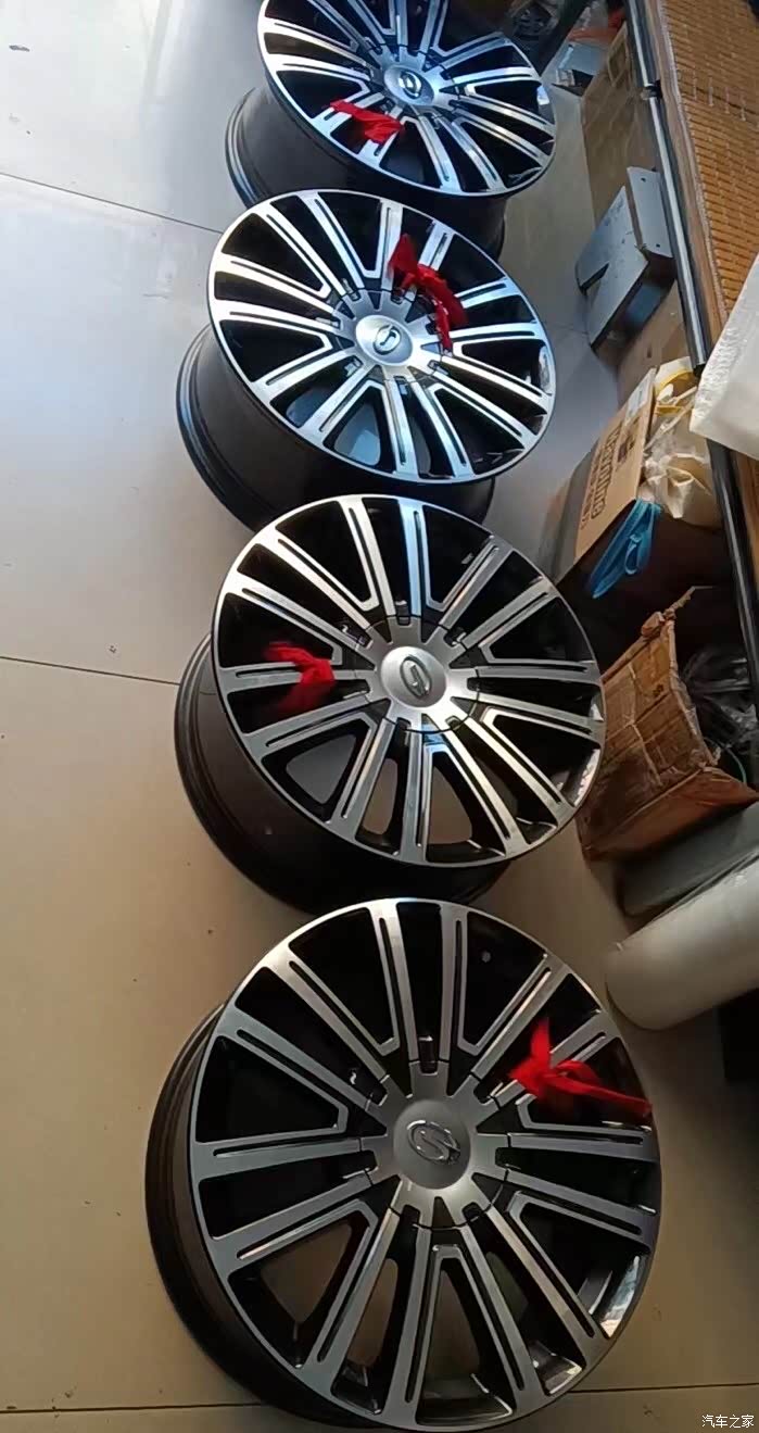 传祺m8的轮毂改装