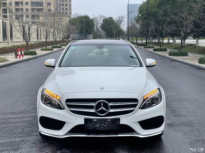 那白色的外观真优雅,天窗我喜欢_奔驰c级论坛_汽车之家论坛