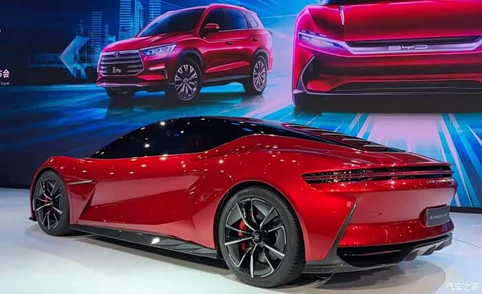 上海车展比亚迪汉---颜值是亮点