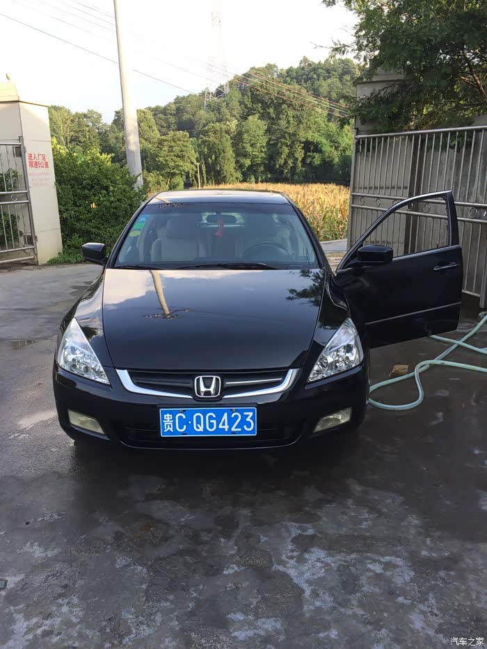 07款雅阁七代2.4豪华版旧貌换新颜作业