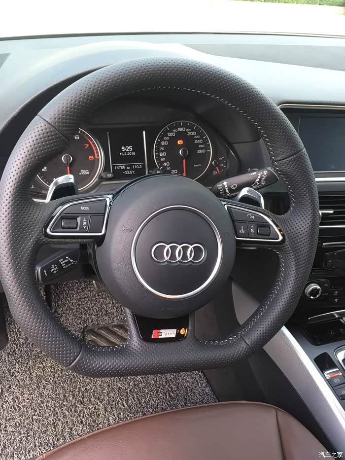 【图】q5加装银耳壳 sline方向盘 后排窗帘_奥迪q5论坛_汽车之家论坛
