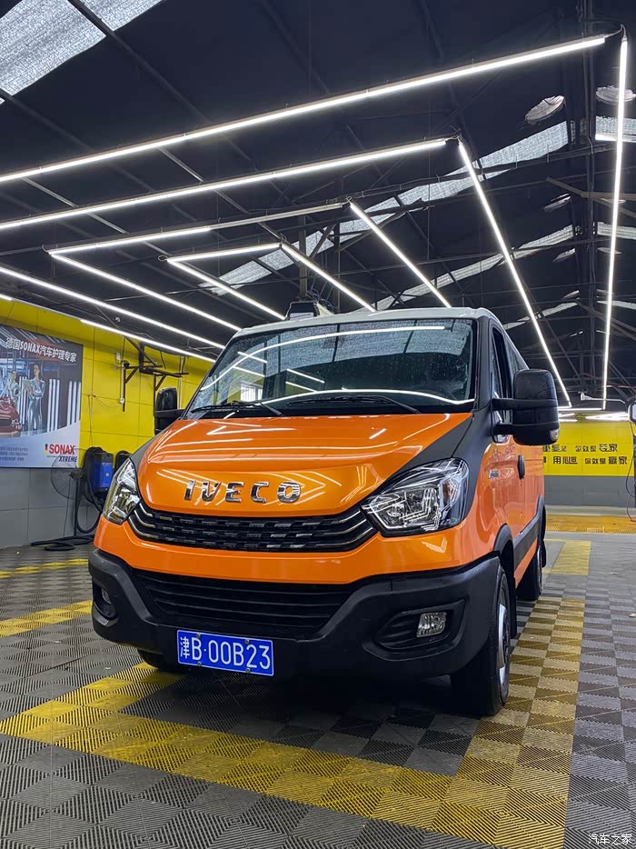 【图】欧盛改色 加装四驱套件_依维柯欧胜论坛_汽车之家论坛