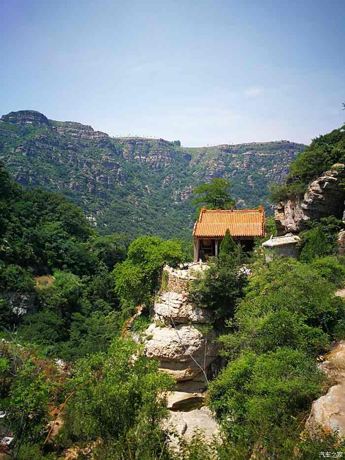 河南登封九龙潭风景区图片