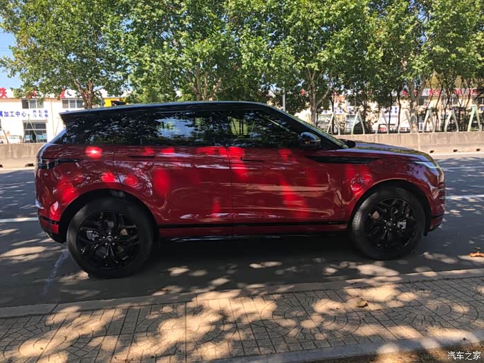 【图】三个月的红色路虎极光出售_二手车论坛_汽车之家论坛