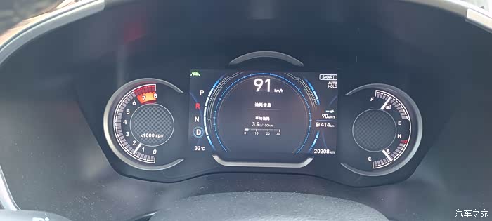 胜达十一假期极限油耗,让表显给足信心