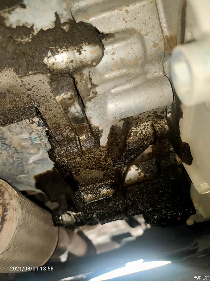2019款crv变速箱严重渗油