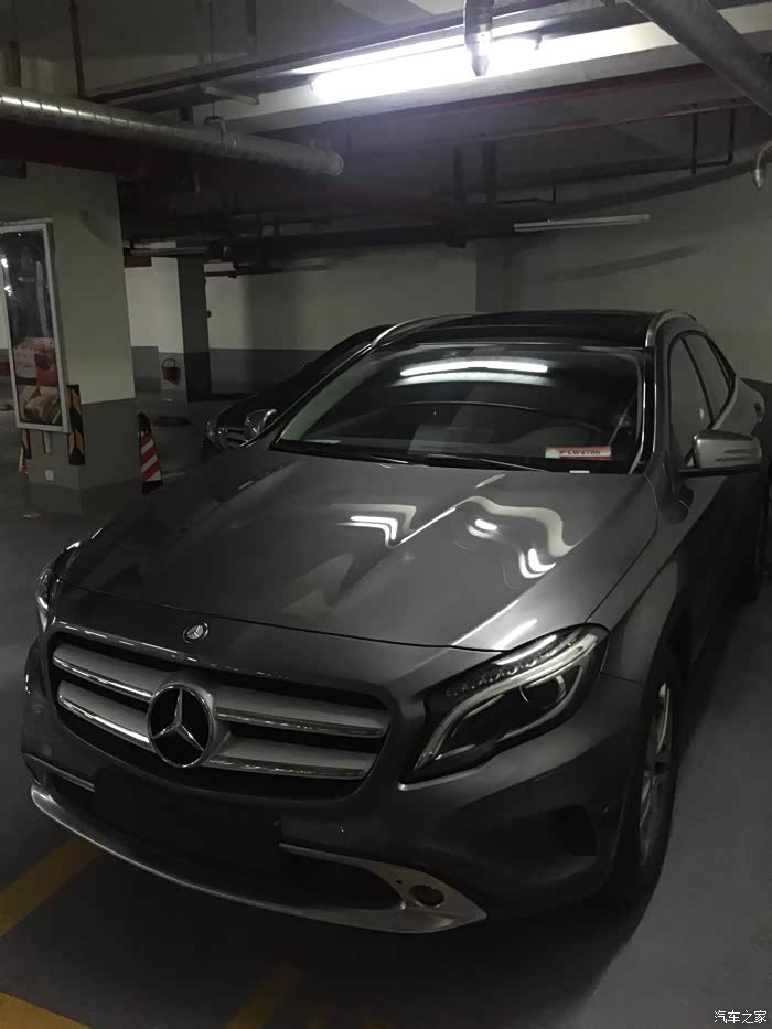 进口gla200山灰提车两个月希望版主认证