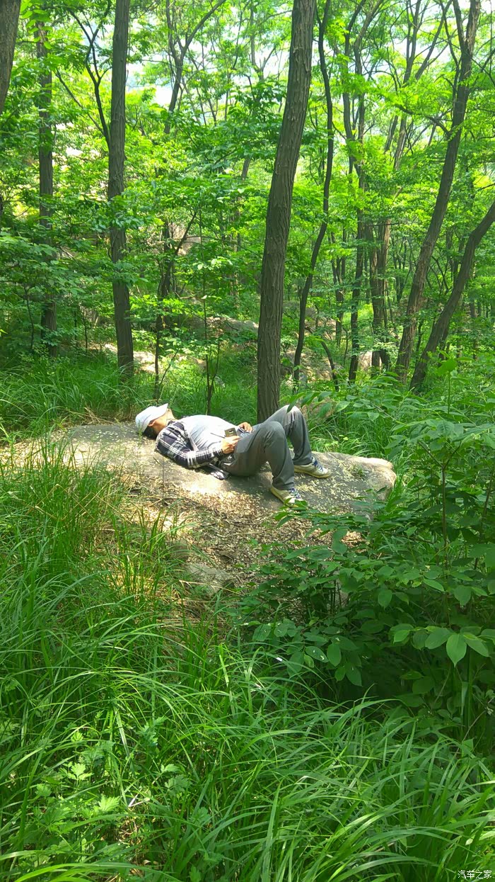 石家庄cs35车友会游玩天河梁爬山累够呛