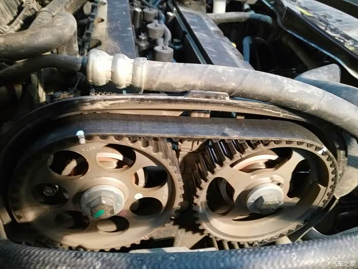 自己动手更换伊兰特正时皮带记录