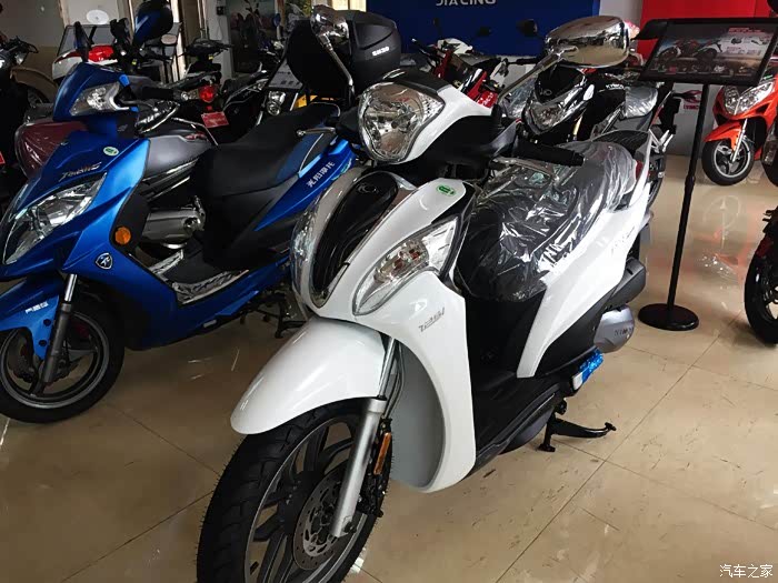 静态体验光阳16寸大脚羊,出口欧洲PEOPLE O