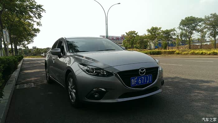 【图】晒晒我的银马_马自达3 axela昂克赛拉论坛_汽车之家论坛