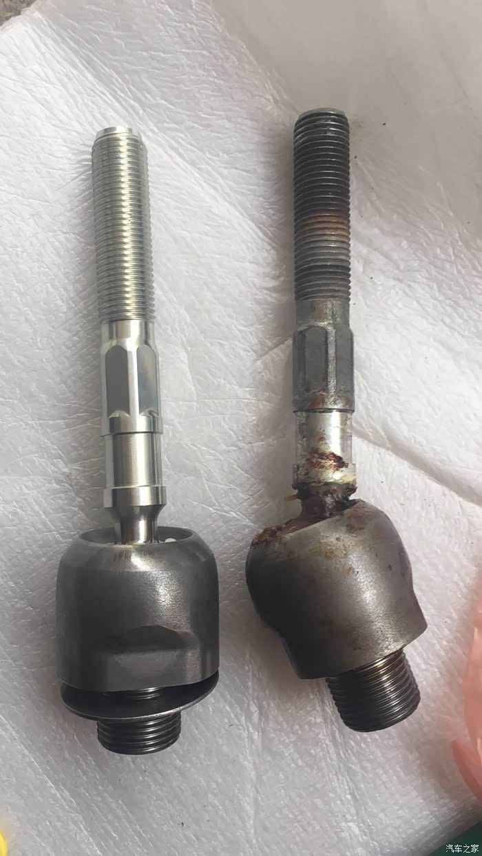 方向机内球头,换个新的吧,我刚换过