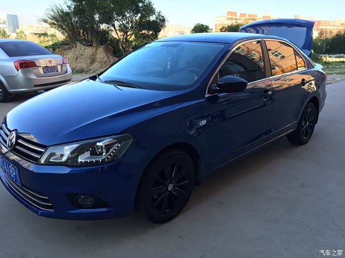 【图】13蓝色捷达喷漆翻新小改_捷达论坛_汽车之家论坛