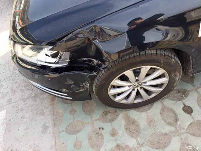 【图】新车被撞,为什么总有那么多事?_迈腾论坛_汽车之家论坛