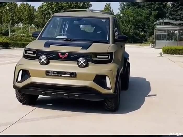 越野露营垂钓必备神车 五菱mini燃油版皮卡来啦!