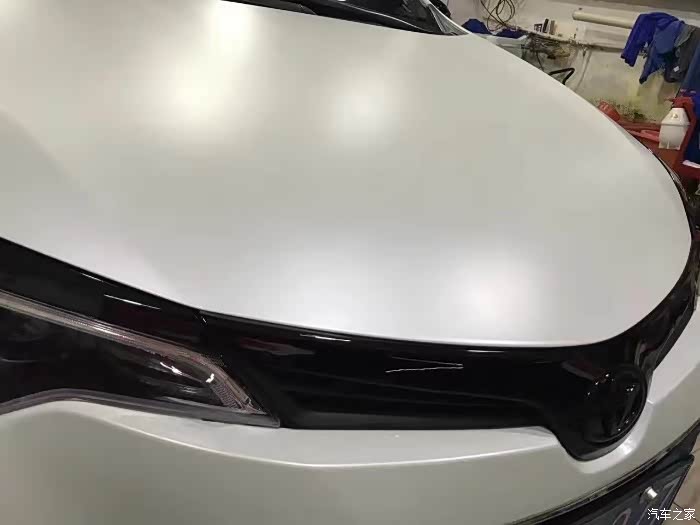 大概是全网首台哑光白雷凌了?