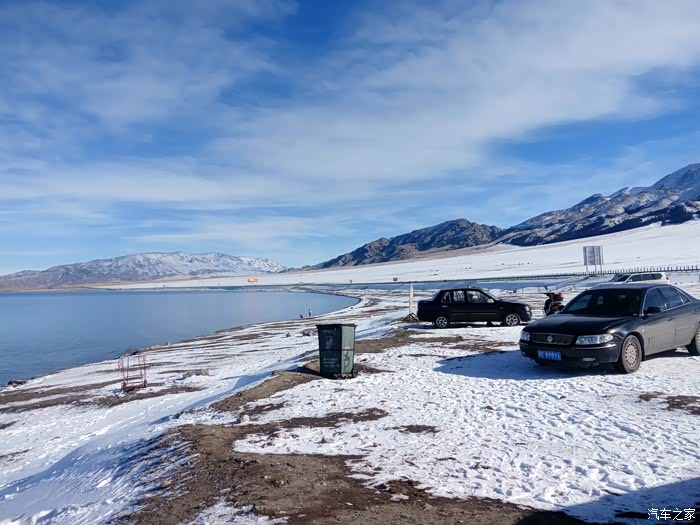 吵架了开着s7去赛里木湖散心去了冬天的赛里木湖不一样啊