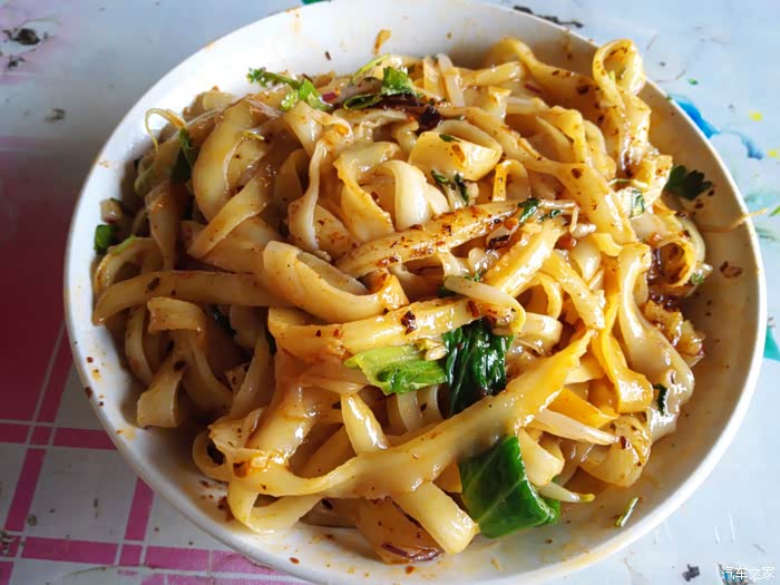 山西风陵渡的油泼面