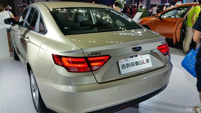 今天去看了车展帝豪gl