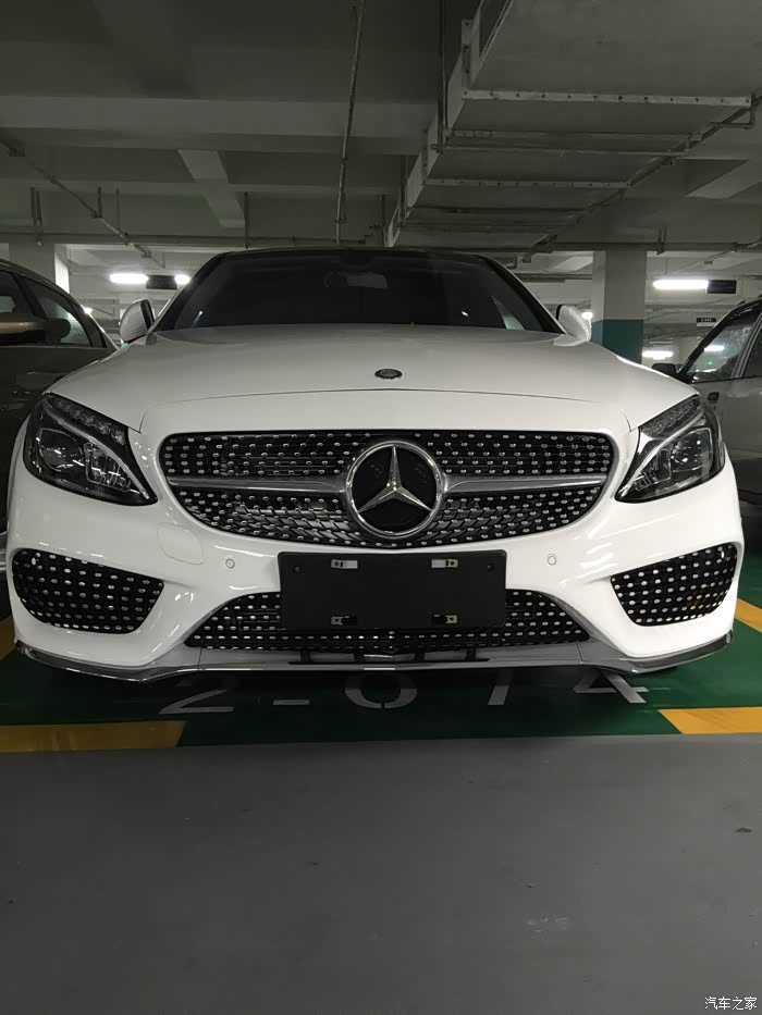 【图】新提立标改满天星大标 c200l_奔驰c级论坛_汽车之家论坛