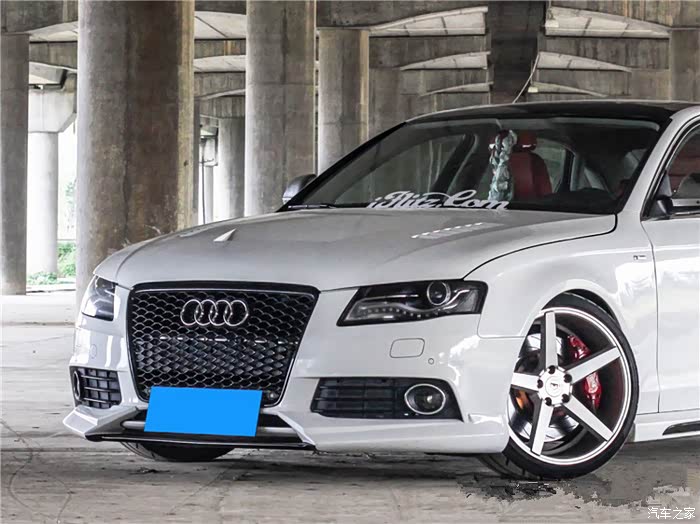 改装鉴赏运动派奥迪a4l改装轮毂包围刹车避震内饰