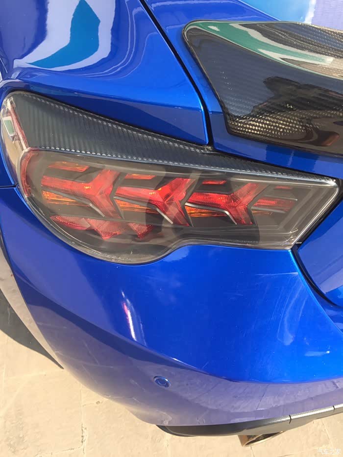 出86brz鱼骨尾灯一代