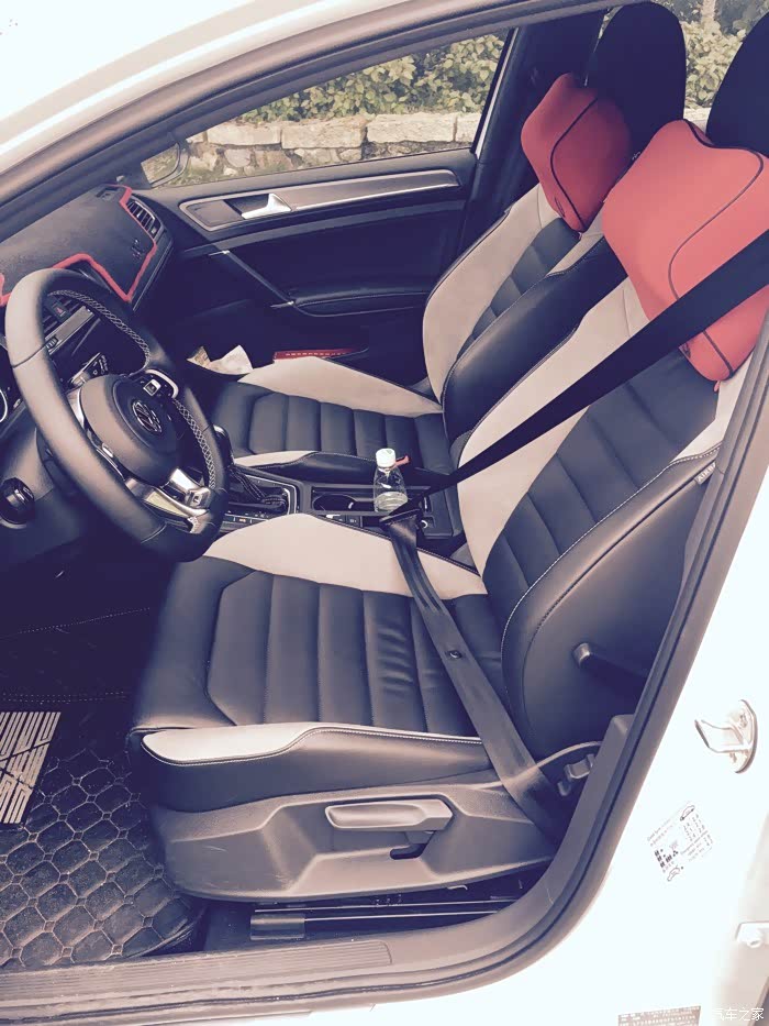 刚提的高尔夫7-rline改成高富帅gti.