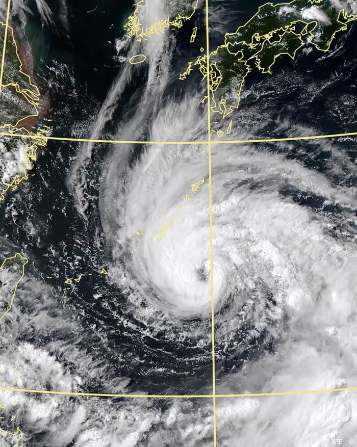 【图】密切关注 台风烟花动向_上海论坛_汽车之家论坛