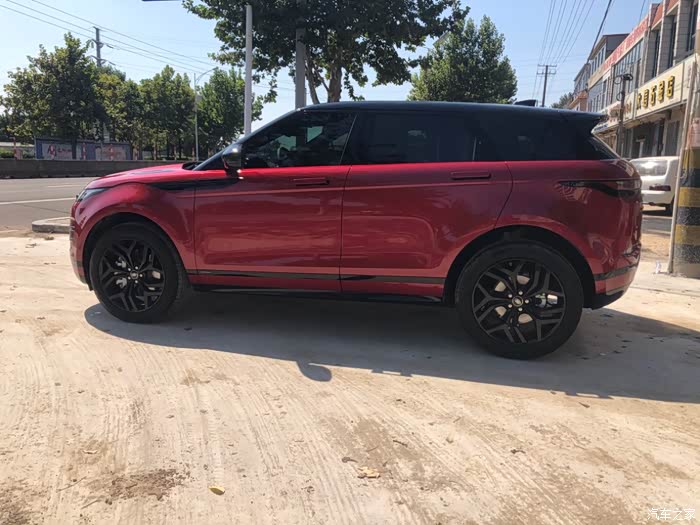 【图】三个月的红色路虎极光出售_二手车论坛_汽车之家论坛