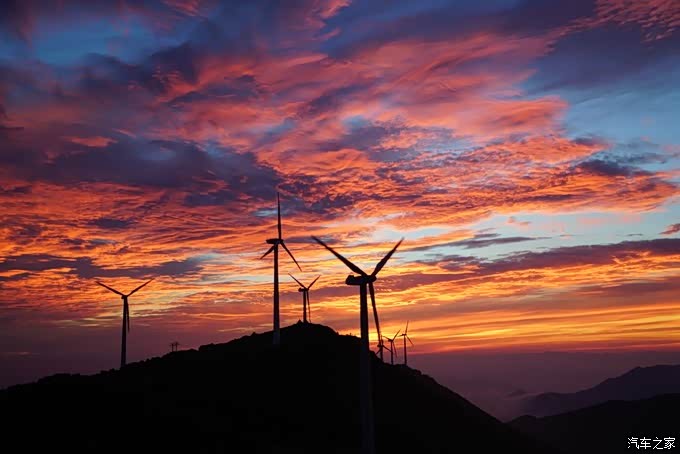 曙光初现括苍山