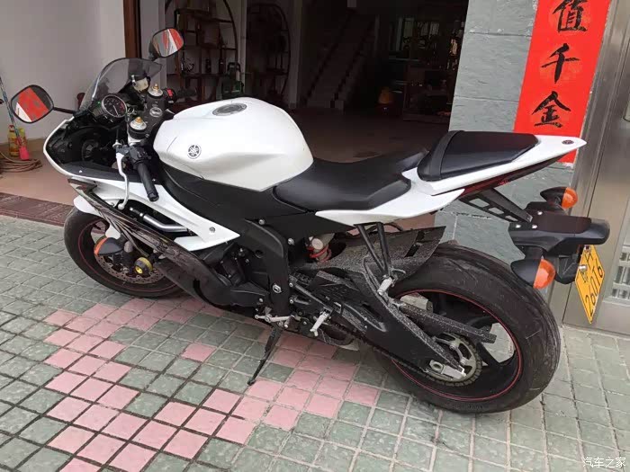 卡宴楼主出售自用雅马哈r6摩托车 可过户
