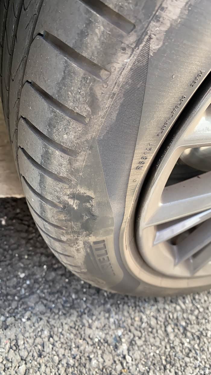 防爆胎太容易鼓包了