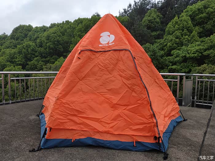 家家众测15拥抱春天走进自然思凯乐六角全自动户外帐篷