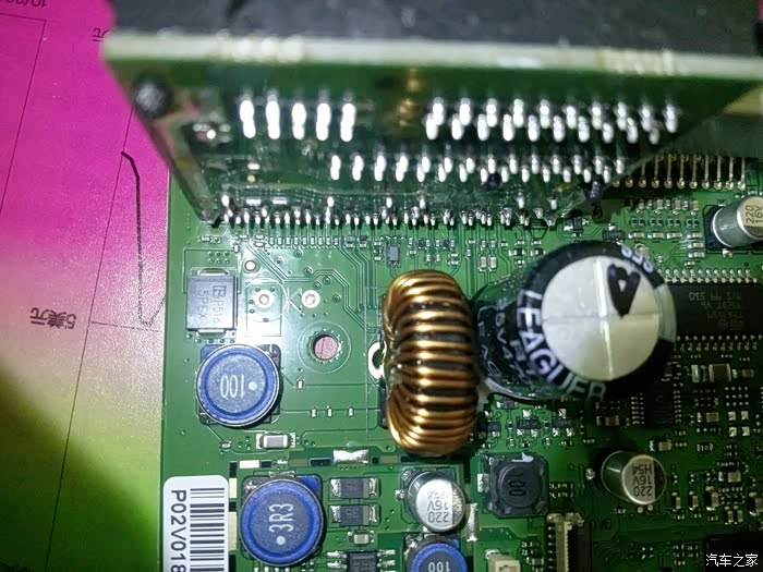 【图】4s赠送的飞歌9寸dvd导航 改tda7850功放芯片_卡罗拉论坛_汽车之