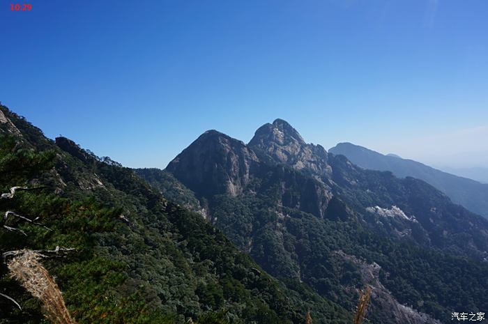 15年國慶皖南牯牛降主峰12小時登山小記