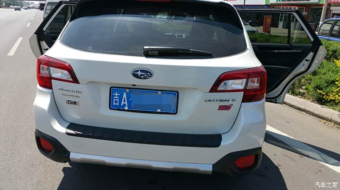 【图】给虎子加后护板sti原厂标,画龙点睛_傲虎论坛_汽车之家论坛