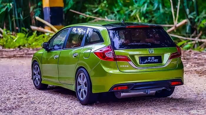 【图】绿色本田杰德与林间小道_青少年论坛_汽车之家论坛