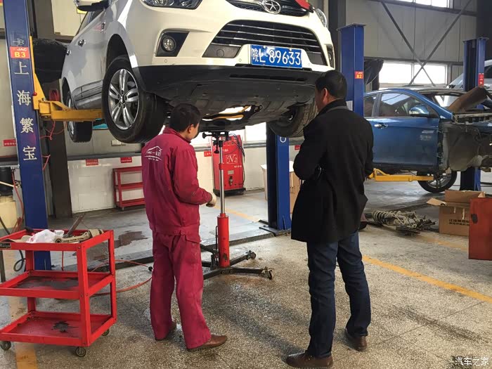 【修车篇】更换转向轴 修车过程实拍