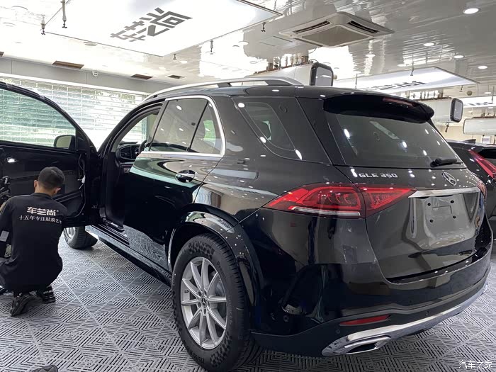 奔驰gle施工原厂香氛负离子360全景电吸门上海老程