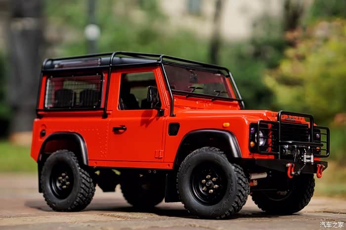 纪念一下停产的英伦拖拉机路虎卫士d90