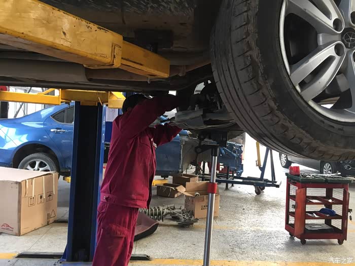 【修车篇】更换转向轴 修车过程实拍