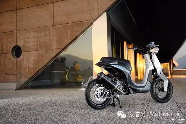 另类改装出来的比亚乔踏板